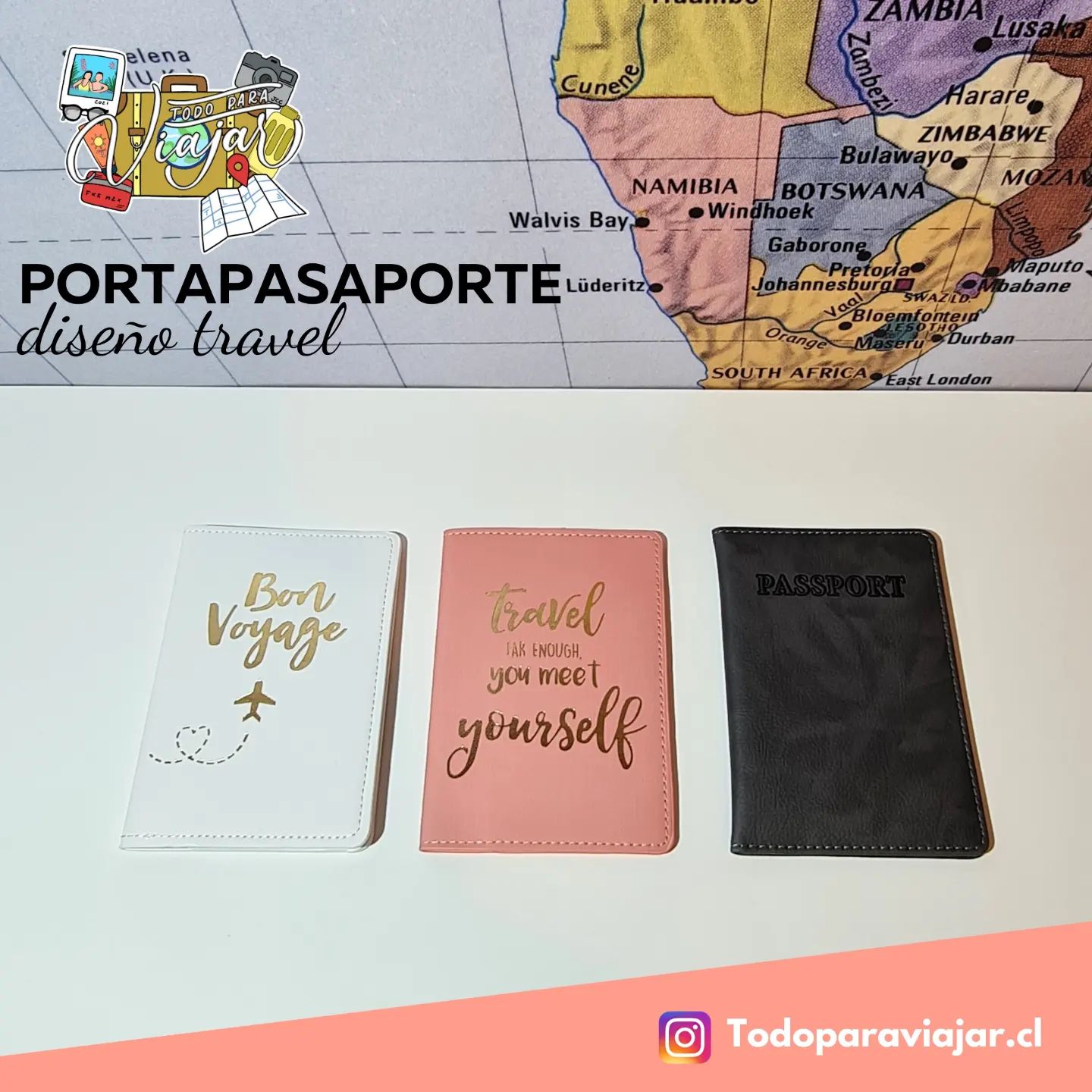 Porta Pasaporte básico